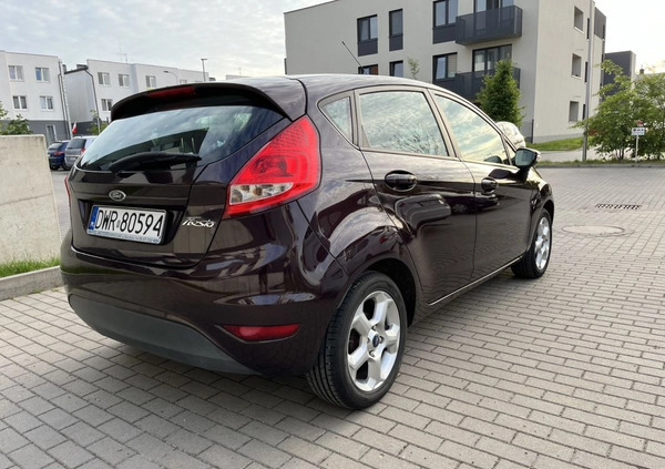 Ford Fiesta cena 21900 przebieg: 125000, rok produkcji 2009 z Wrocław małe 667